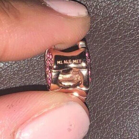 Sparkling Pandora Leaf Charm - Picture 4 of 4